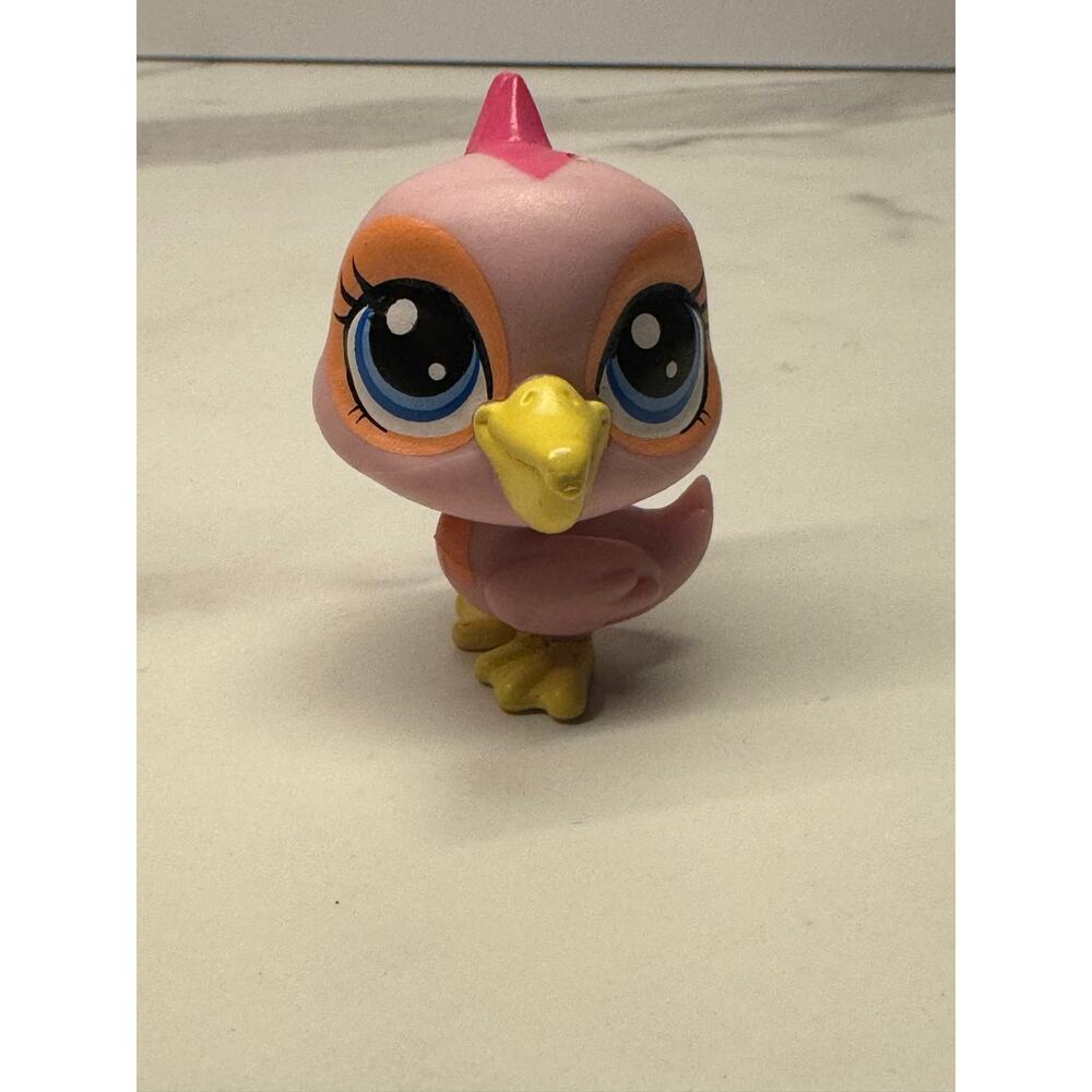 Littlest Pet Shop #93 Mena Mastiff Brown Dog w/ Green Eyes